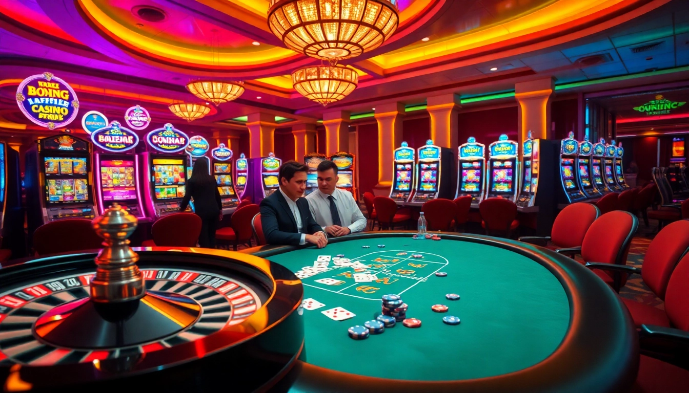 Vivez l'excitation d'un casino en ligne fiable avec des tables de jeu vibrantes et des machines à sous dynamiques.