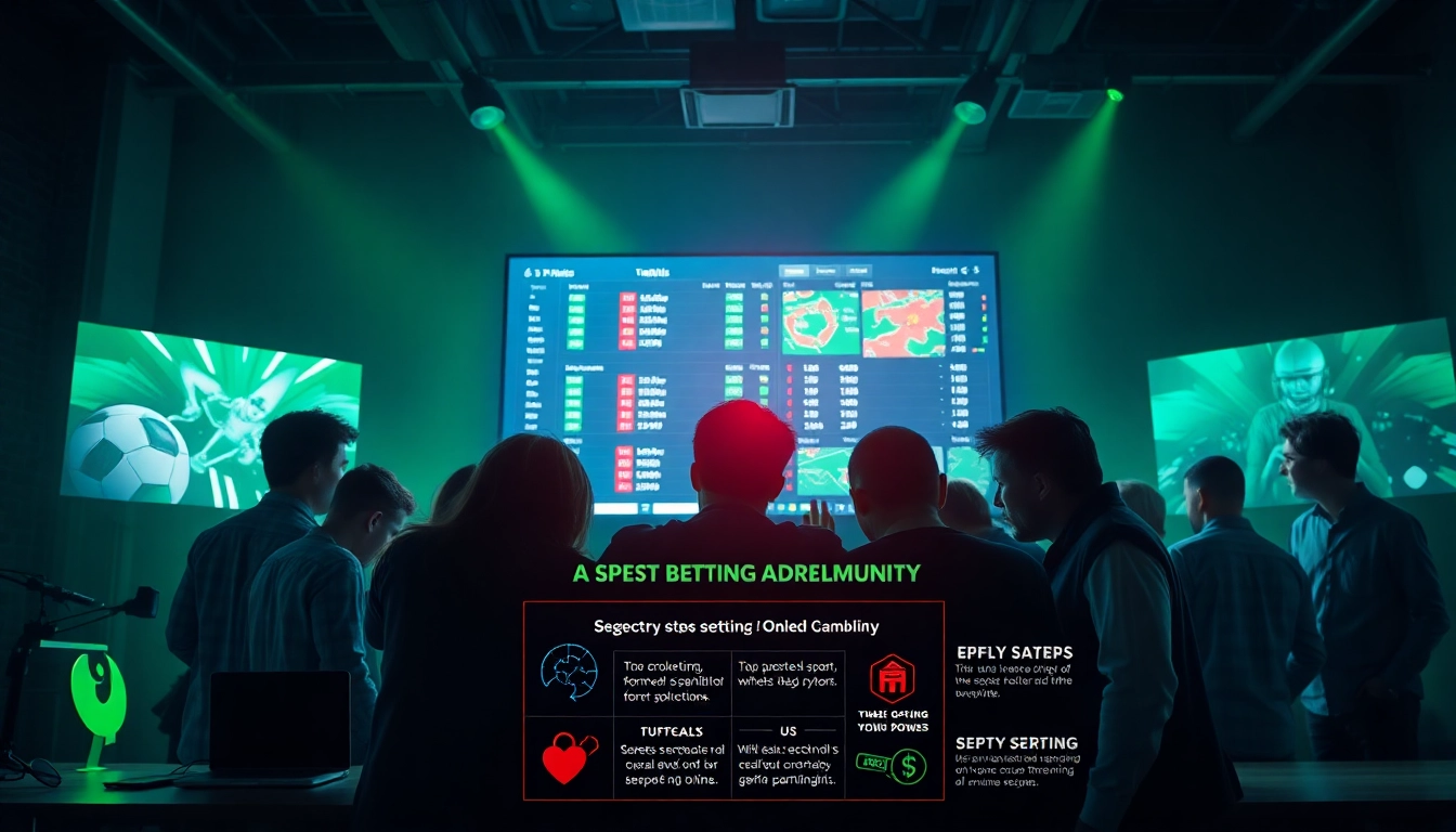 Engaging scene from 슈어맨3 community showcasing safe sports betting practices.