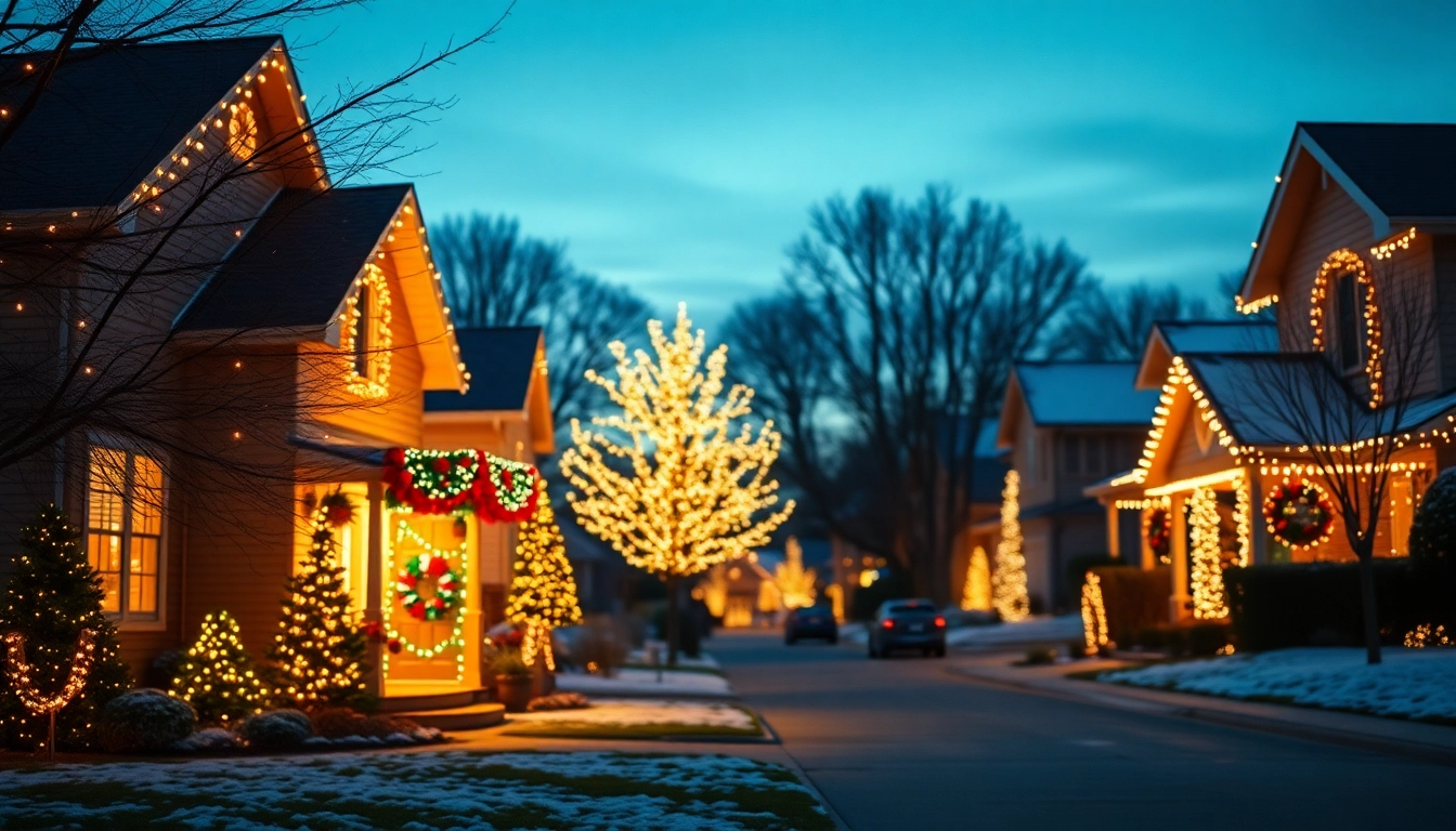 Transform your outdoor space with beautiful holiday lighting that adds warmth and cheer to any home.