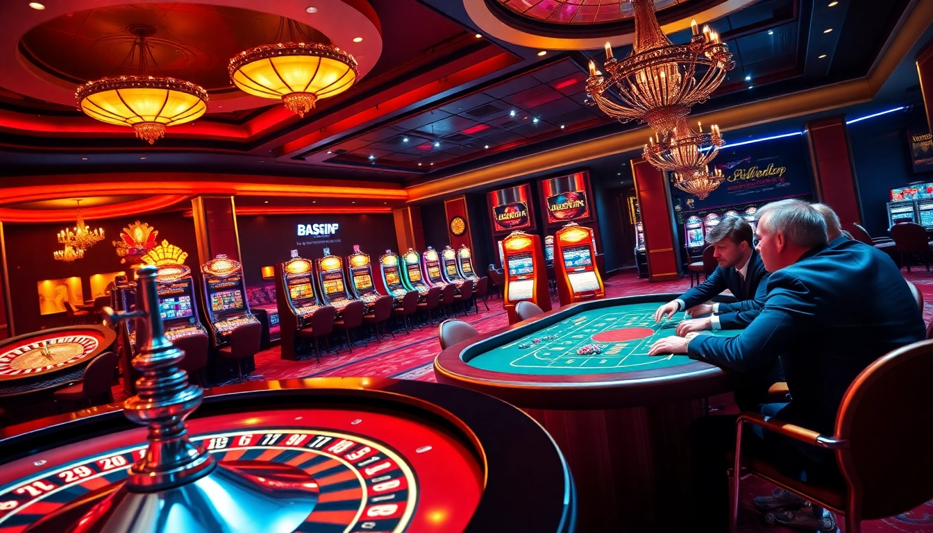 Vivez l'excitation d'un casino en ligne fiable avec des roues de roulette luxueuses, des actions de poker et des machines à sous vibrantes.