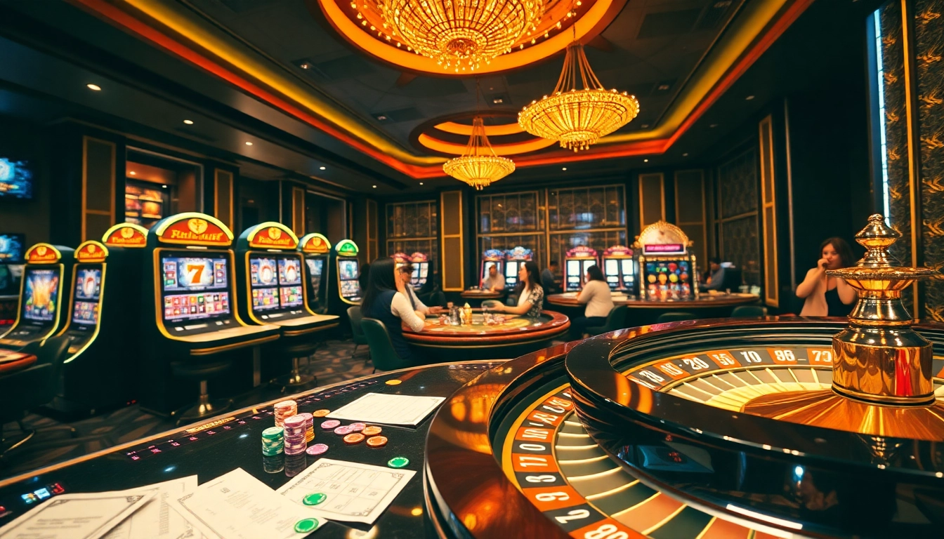 Vivez l'excitation dans un casino en ligne fiable avec des machines à sous scintillantes et une roulette vibrante.
